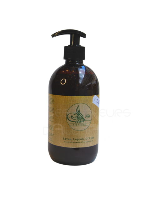 Savon liquide 20% de l'huile de laurier 500 ml Fansah